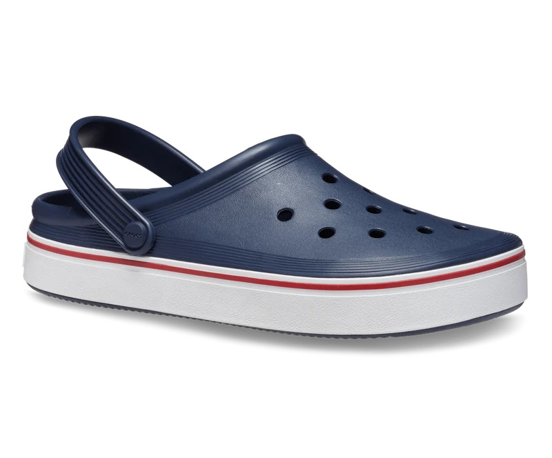 Crocs Klassischer Unisex-Off-Court-Clog – Marineblau