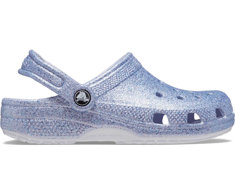 Crocs Klassischer Glitzer-Clog für Kinder - Frosted Glitter