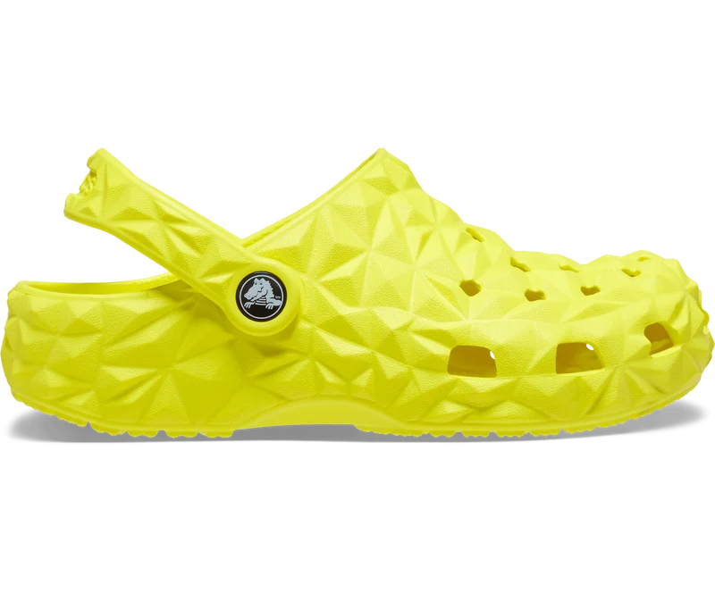 CROCS Klassischer Clog mit geometrischem Muster für Kinder - Acidity