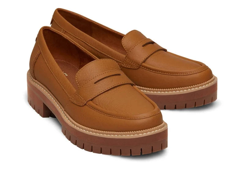 TOMS Cara Loafer für Damen – Hellbraun