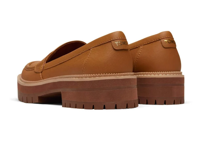 TOMS Cara Loafer für Damen – Hellbraun