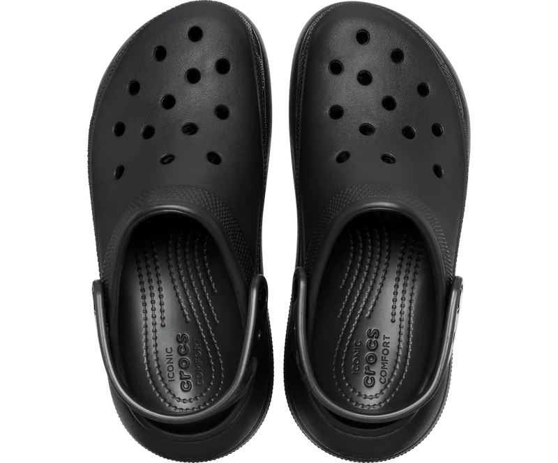 Crocs Unisex Classic Crush Clog – Schwarz