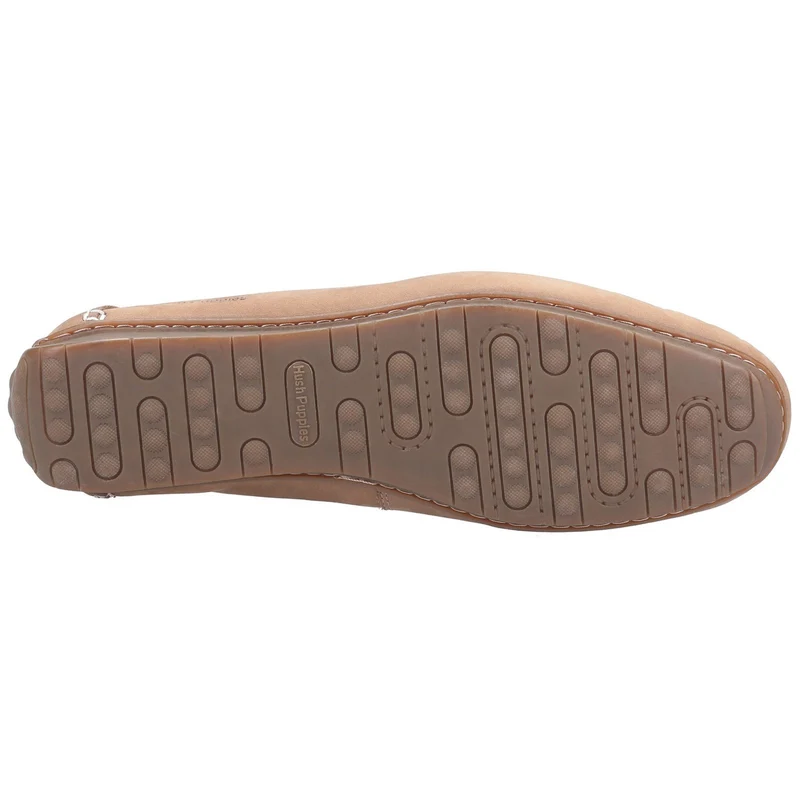 Hush Puppies Roscoe Leder-Slip-On-Schuh für Herren – Beige