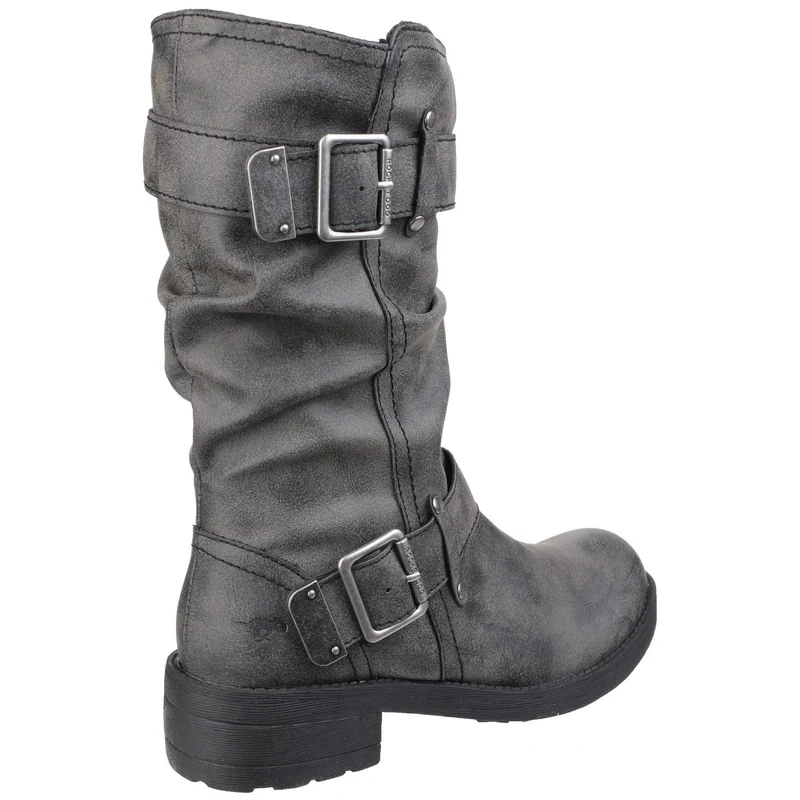 Rocket Dog Trumble Biker-Stiefel für Damen – Schwarz