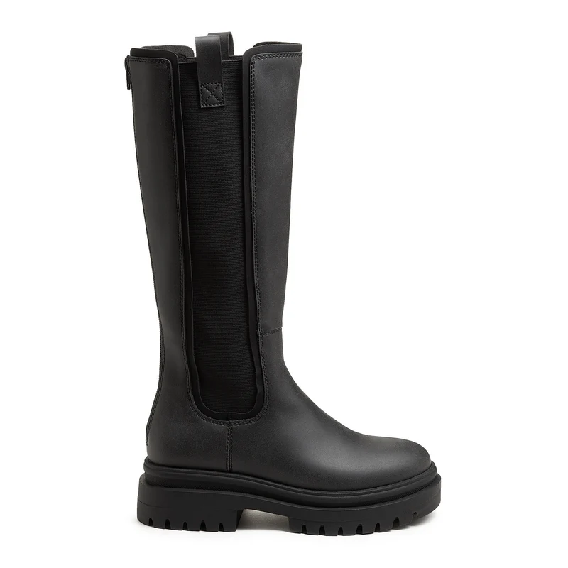 Rocket Dog Damen Drea Long Boot - Schwarz
