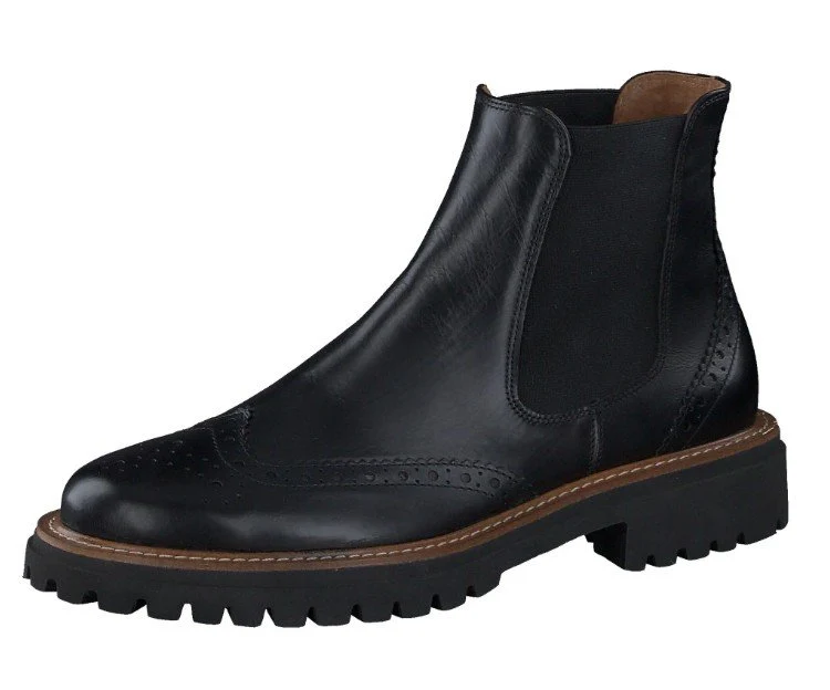 Paul Green Stiefeletten schwarz