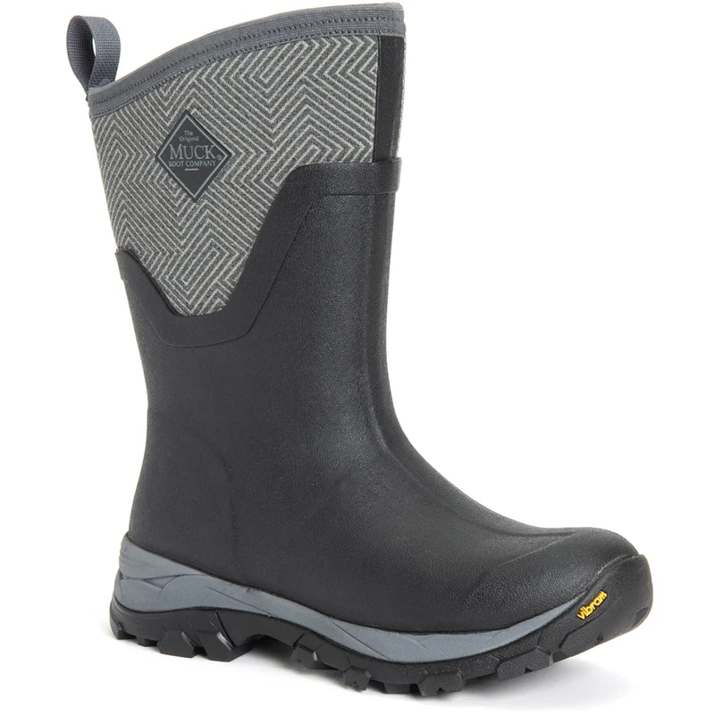 Muck Boots Damen Arctic Ice Mid Gummistiefel - Schwarz