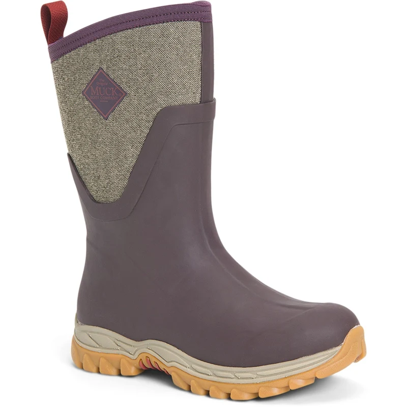 Muck Boots Damen Arctic Sport Mid Gummistiefel - Wein