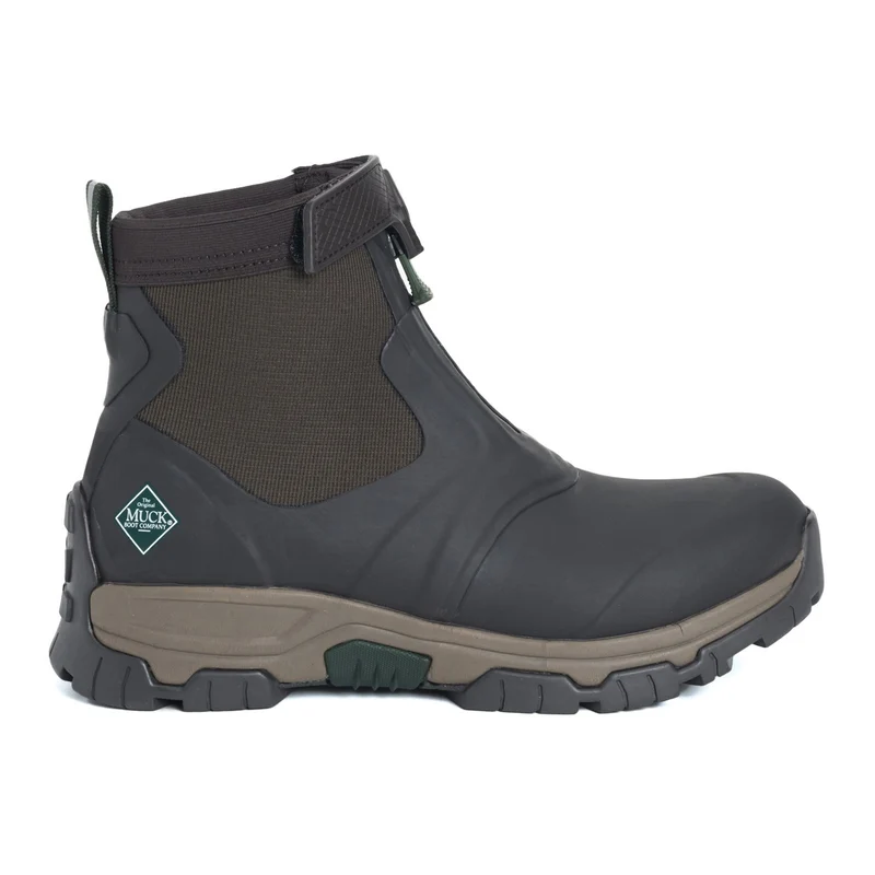 Muck Boots Herren Apex Mid Zip Gummistiefel – Dunkelbraun