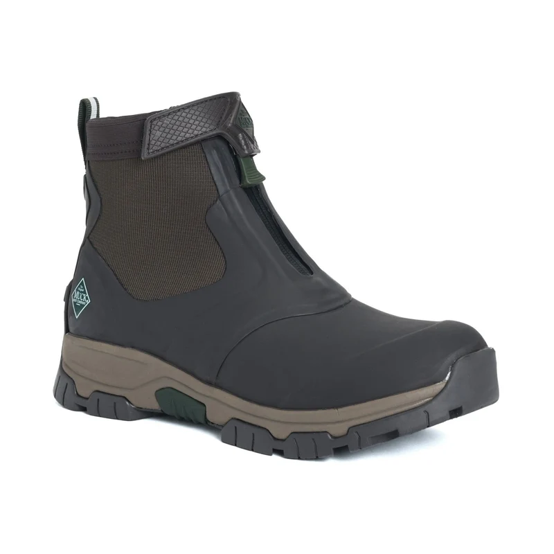 Muck Boots Herren Apex Mid Zip Gummistiefel – Dunkelbraun