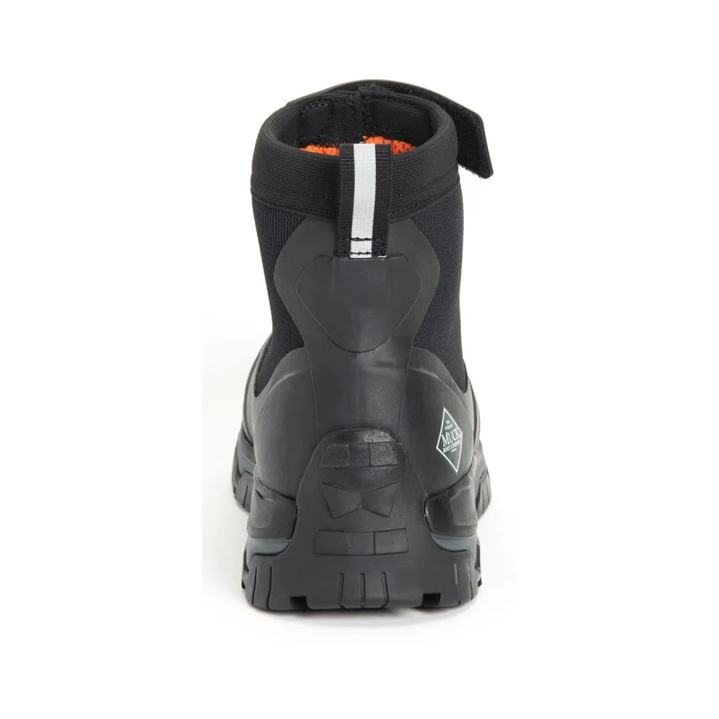Muck Boots Herren Apex Mid Zip Gummistiefel – Schwarz