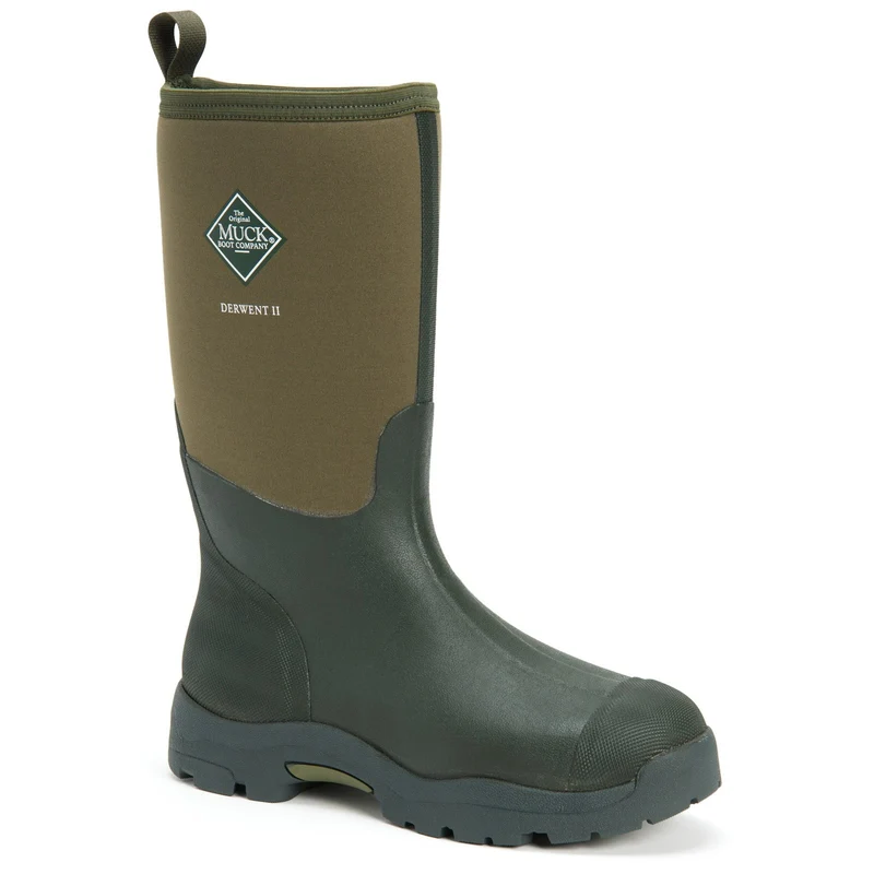 Muck Boots Unisex Derwent II Allzweck-Feldstiefel – Dunkelgrün