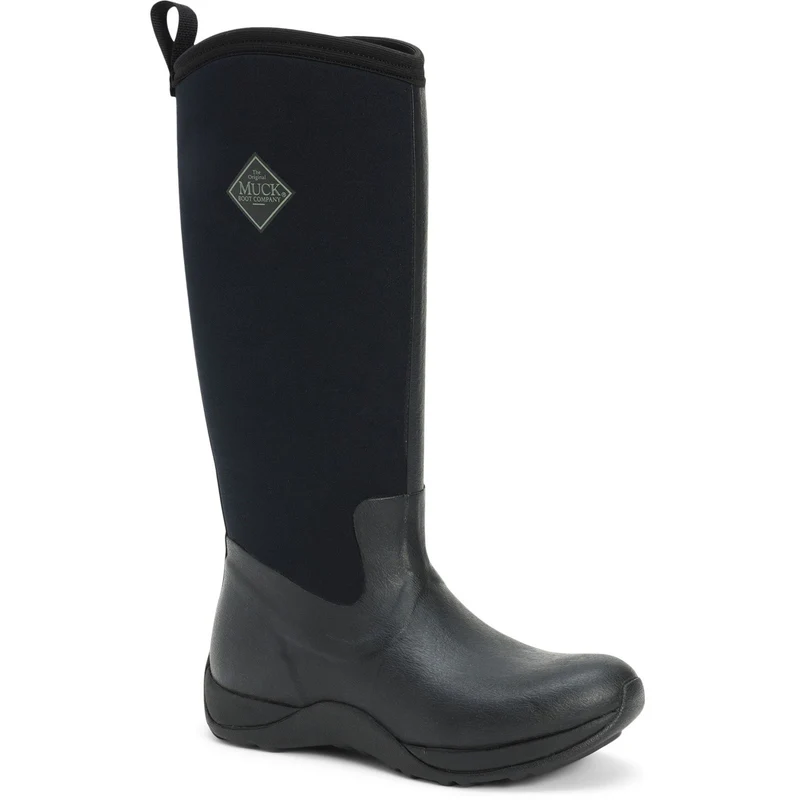 Muck Boots Damen Arctic Adventure Pull On Gummistiefel - Schwarz