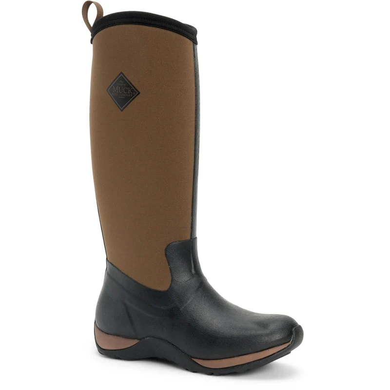 Muck Boots Damen Arctic Adventure Pull On Gummistiefel - Schwarz