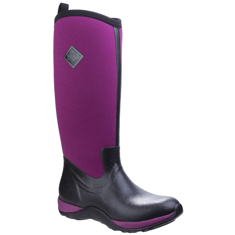 Muck Boots Damen Arctic Adventure Pull On Gummistiefel - Schwarz