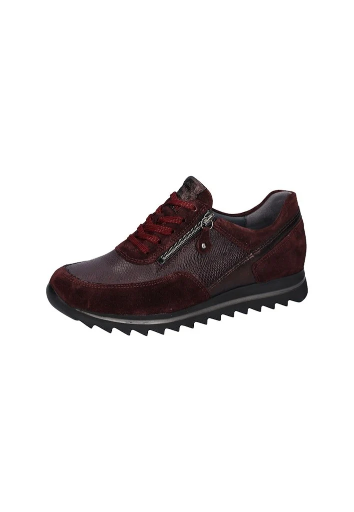 Waldläufer Haiba Schnürschuh Bordeaux