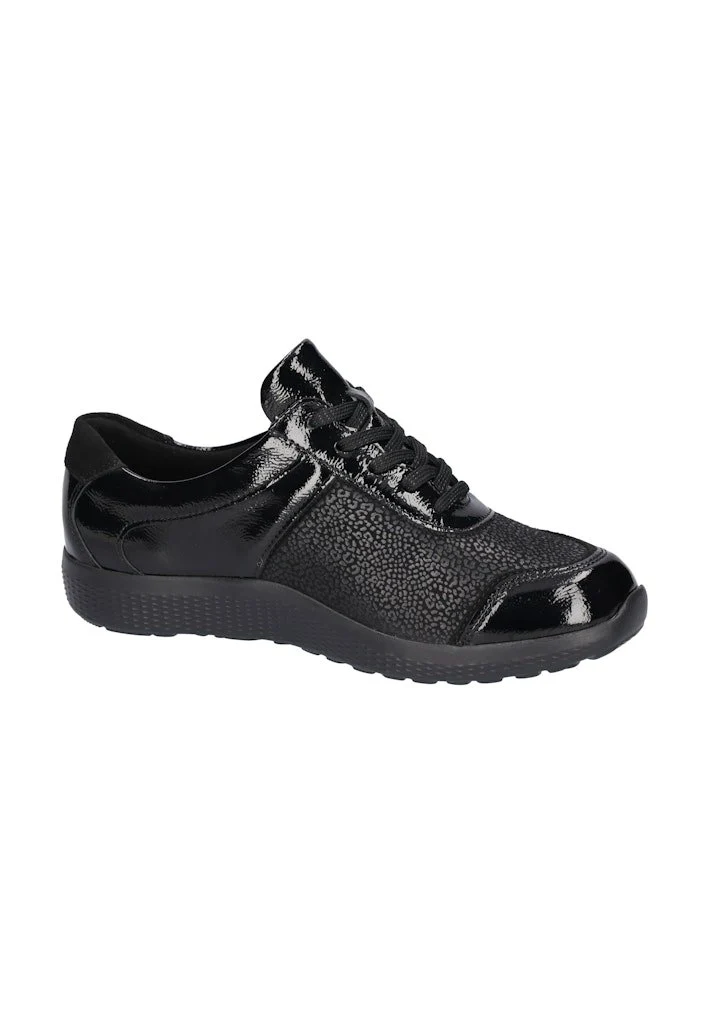 Waldläufer M-Ira Schnürschuh Schwarz