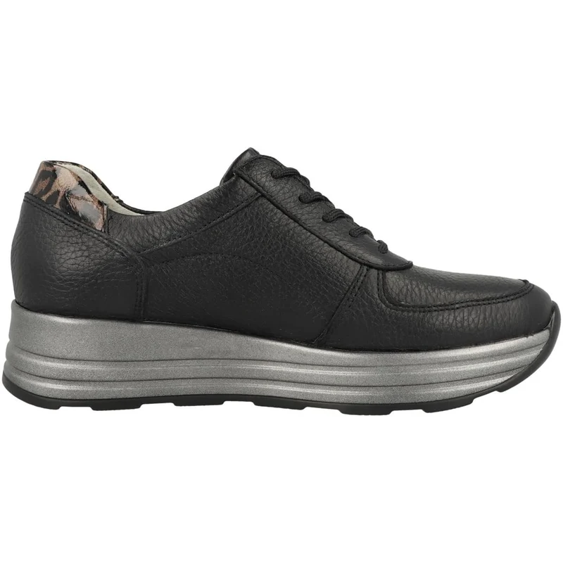Waldläufer H-Lana Schnürschuh Schwarz