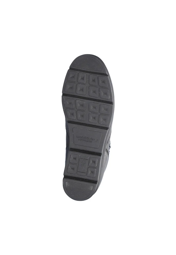 Waldläufer Stiefelette Schwarz
