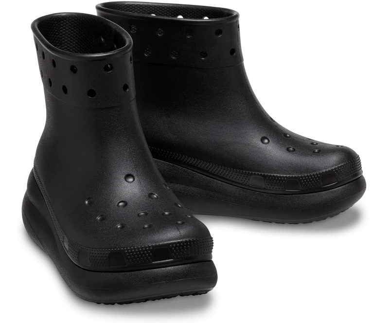 Crocs Unisex Classic Crush Boot – Schwarz