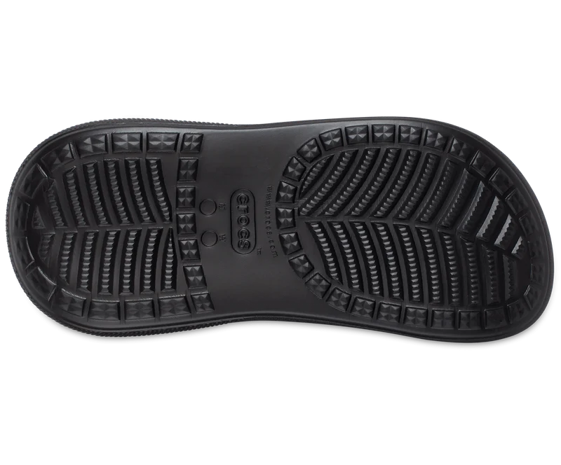 Crocs Unisex Classic Crush Boot – Schwarz