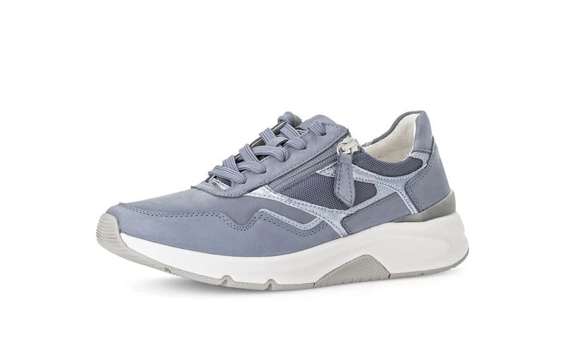 Rollingsoft Schnürschuh Hellblau