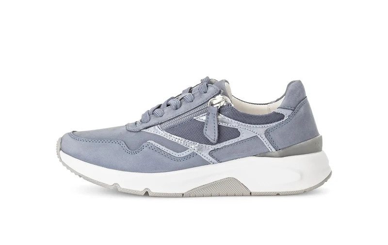 Rollingsoft Schnürschuh Hellblau