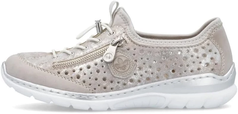 Rieker Freizeit Schnürer beige