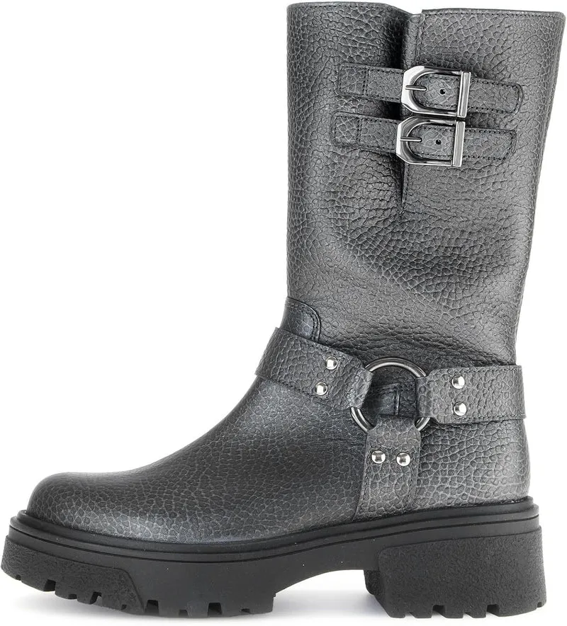 Gabor Stiefeletten metallic