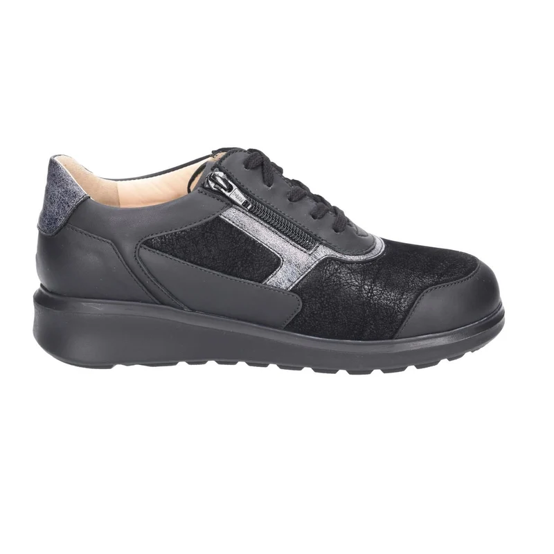 Finn Comfort Freizeit Schnürer schwarz