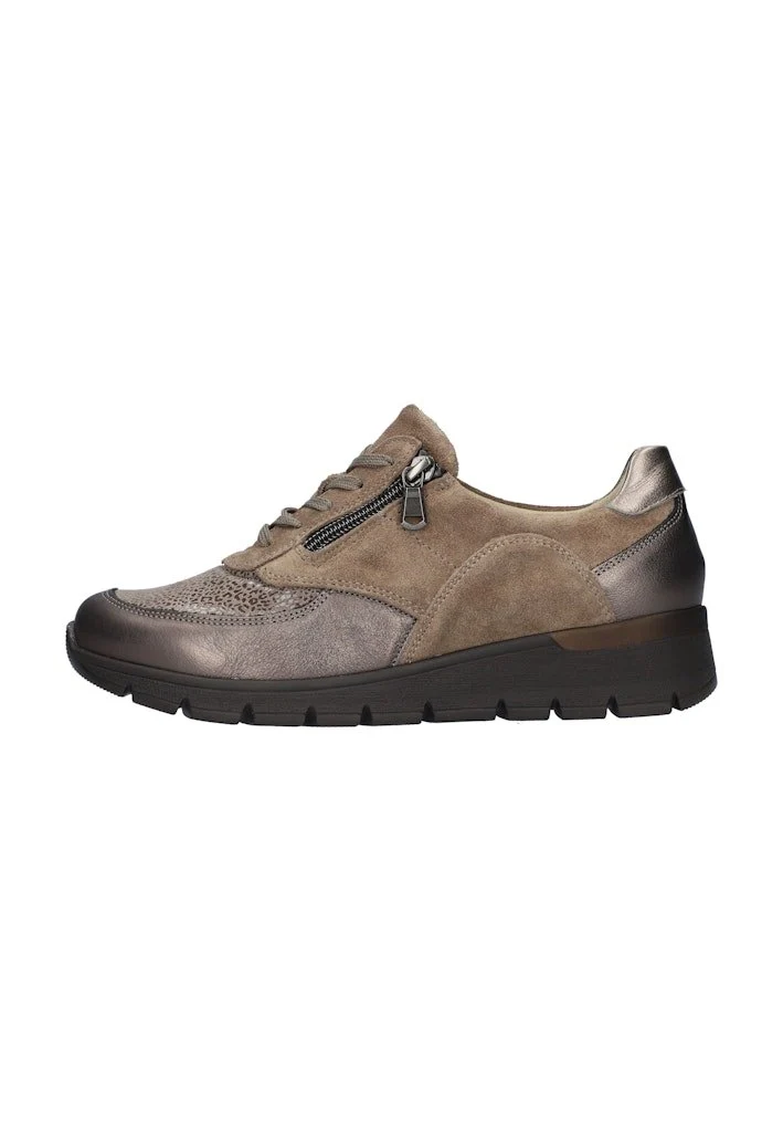 Waldläufer Freizeit Schnürer beige