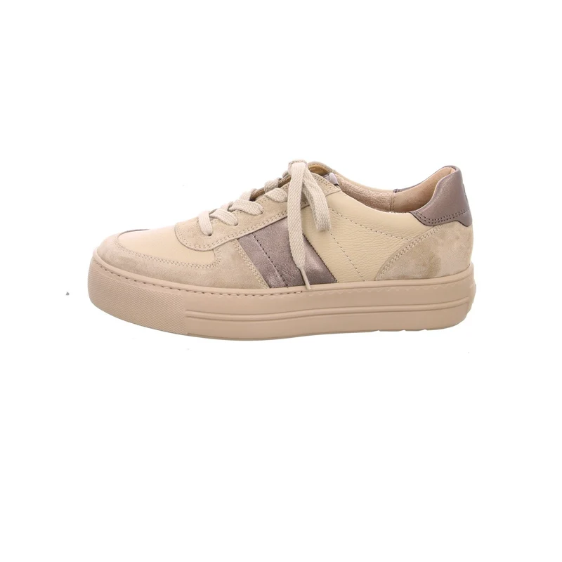 Paul Green Freizeit Schnürer beige