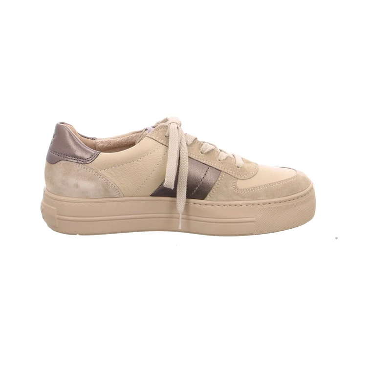 Paul Green Freizeit Schnürer beige