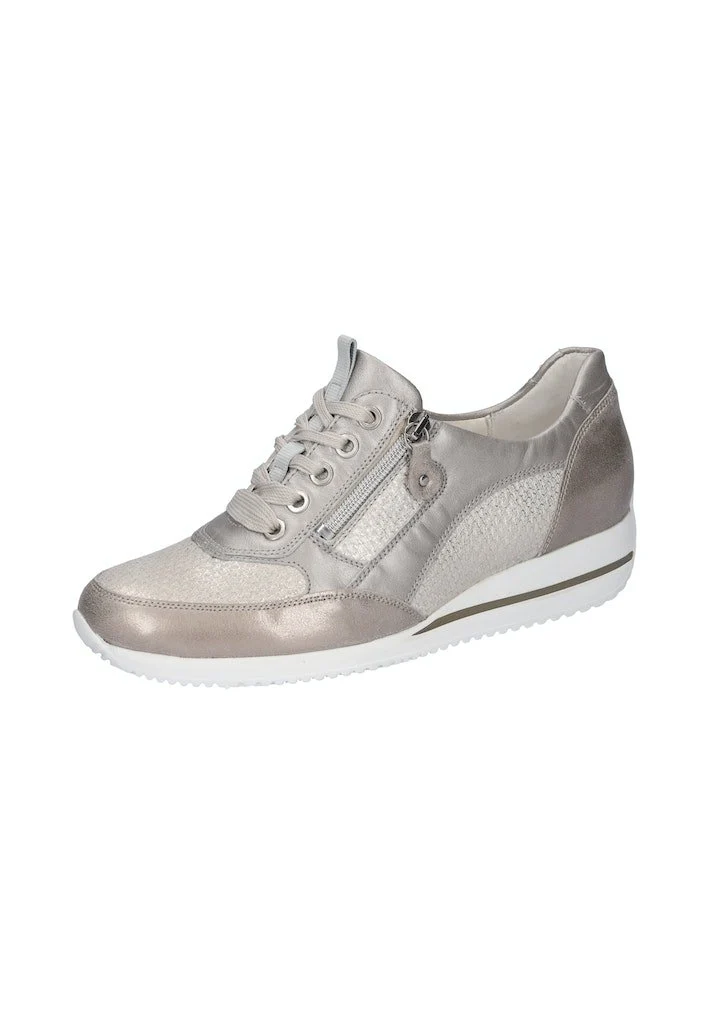 Waldläufer Freizeit Schnürer Beige