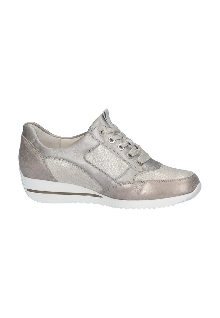 Waldläufer Freizeit Schnürer Beige