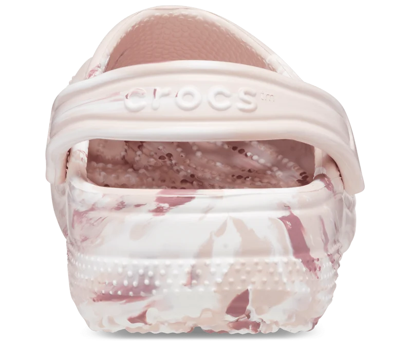 CROCS Klassischer, marmorierter Unisex-Clog – Quarz