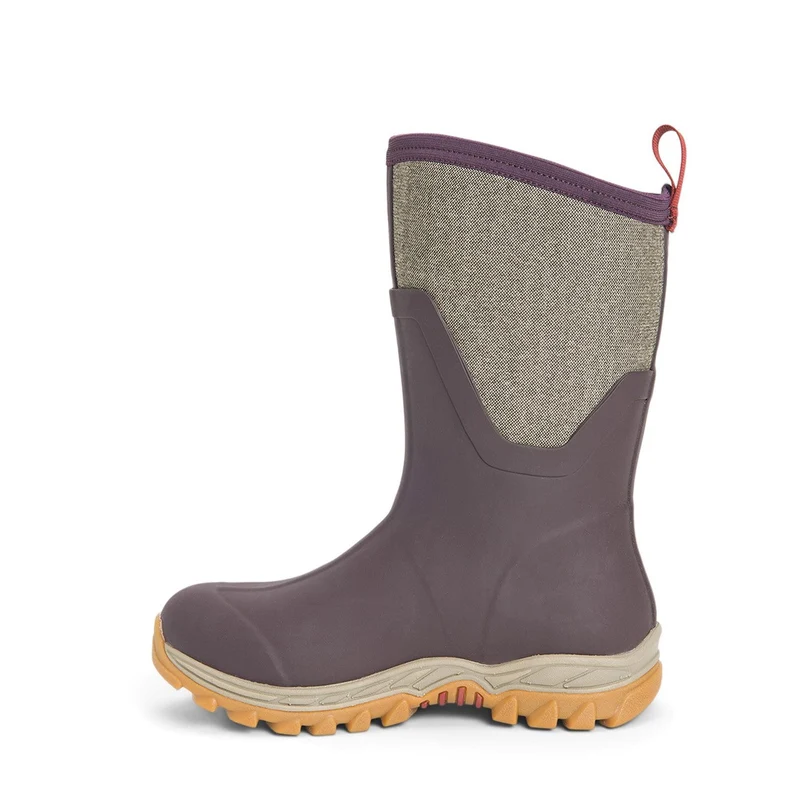 Muck Boots Damen Arctic Sport II Kurze Stiefel – Wein