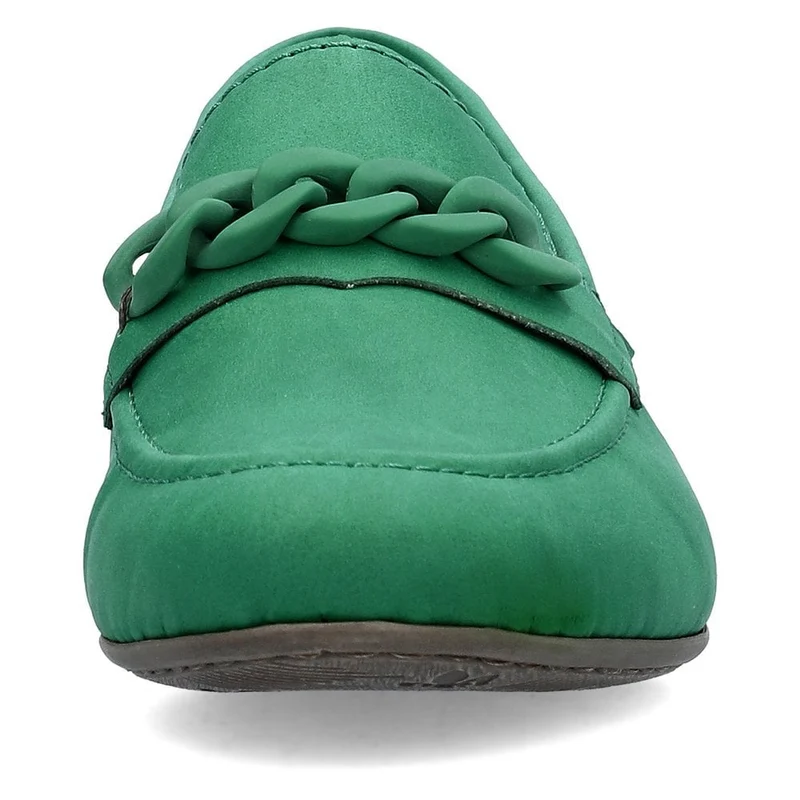 Rieker Modischer Loafer für Damen – Grün