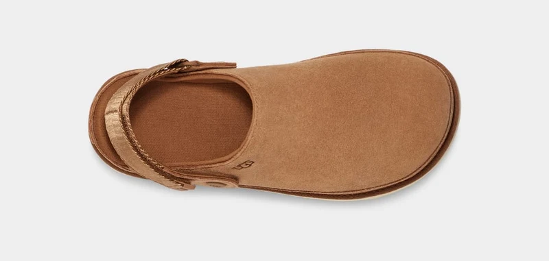 UGG Damen Goldenstar Clog – Kastanie