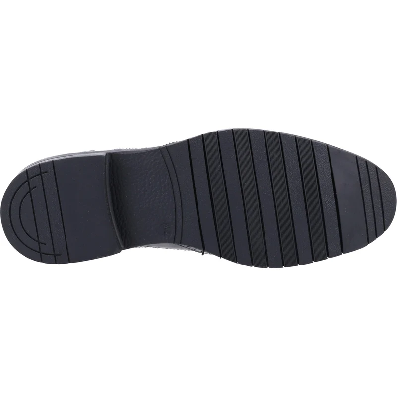 Hush Puppies Brogue-Schuhe aus Santiago-Leder für Herren – Schwarz