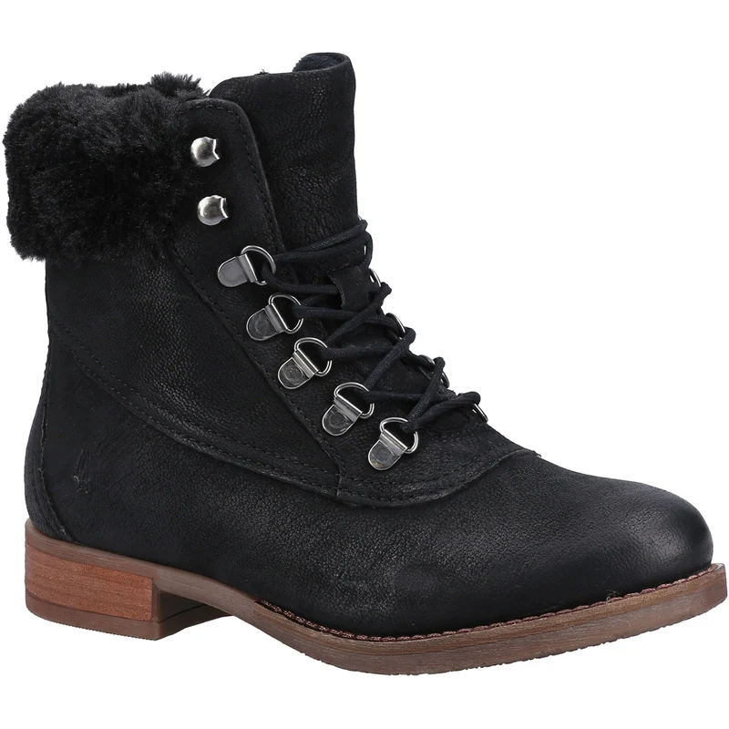 Hush Puppies Effie-Stiefel für Damen – Schwarz