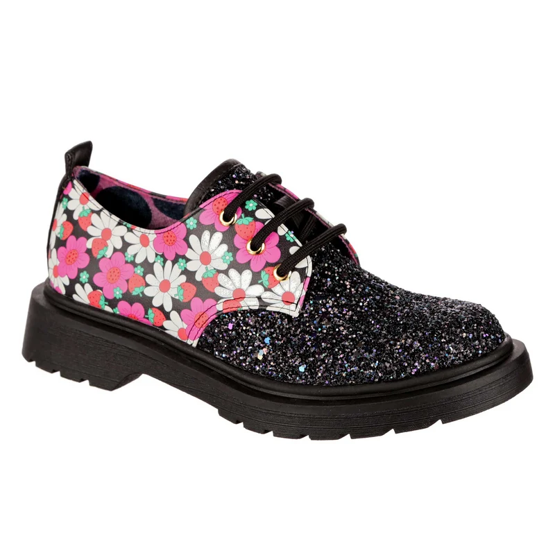 Irregular Choice Toasty Loaf-Schuh für Damen – Schwarz