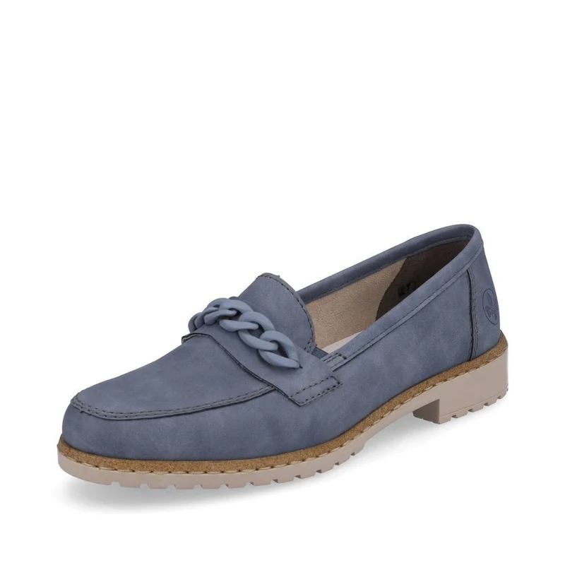 Rieker Modischer Loafer für Damen – Blau
