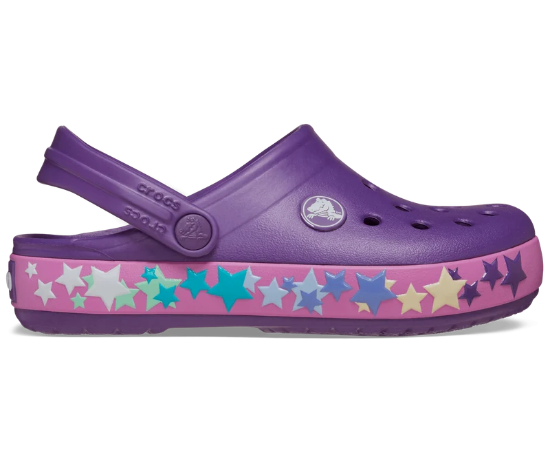 CROCS Crocband Lights Clog für Kinder – Amethyst
