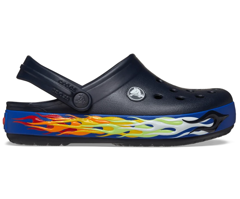 CROCS Crocband Lights Clog für Kinder – Deep Navy