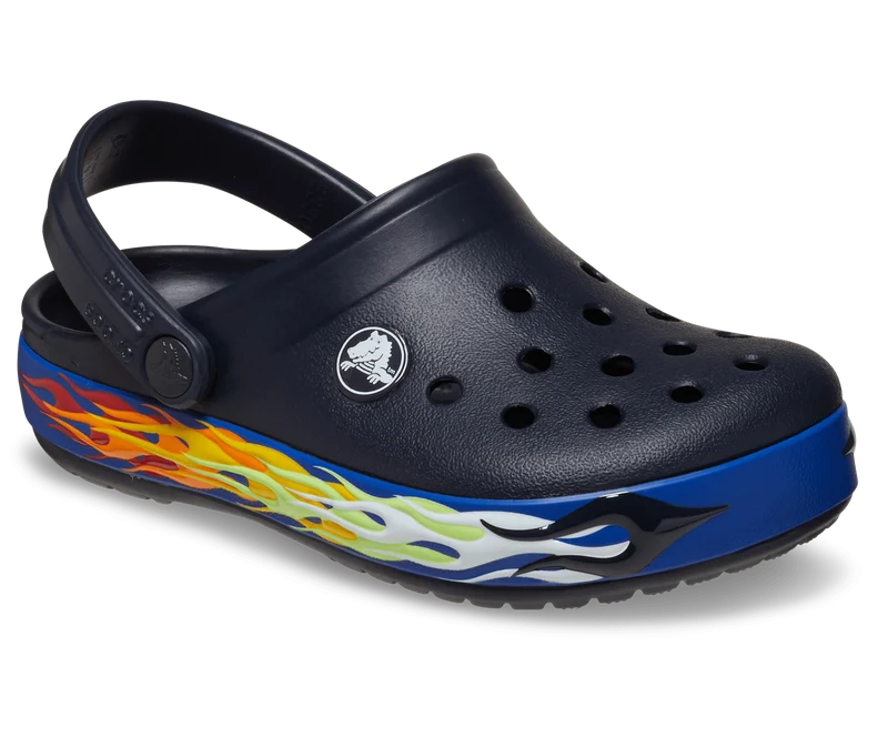 CROCS Crocband Lights Clog für Kinder – Deep Navy