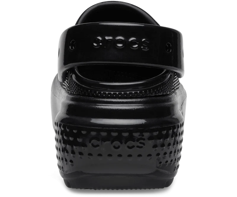 CROCS Unisex Stomp High Shine Clog – Schwarz