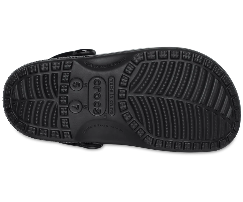 CROCS Unisex Classic High Shine Clog – Schwarz
