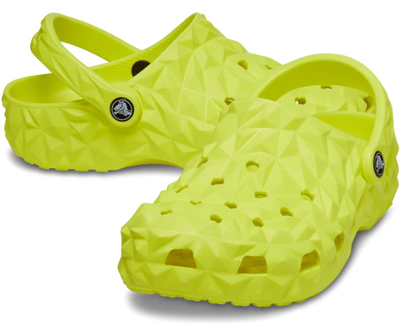CROCS Klassischer Unisex-Clog mit geometrischem Muster – Acidity
