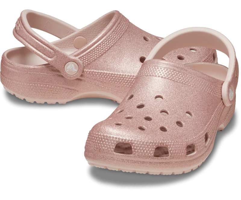 CROCS Klassischer Unisex-Glitzer-Clog – Quarz